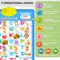 QUOKKA Educational Toys for Kids 5-7 Year Old - Vertical ABC Learning Wall Chart for Toddlers Age 3 4 6+ - Interactive Speech Therapy Poster Boy Girl - Autism Puzzle Game 8-10-12